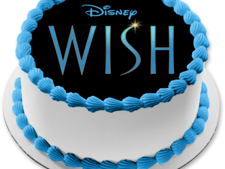 Wish Edible Cake Topper Image ABPID57571 Discount