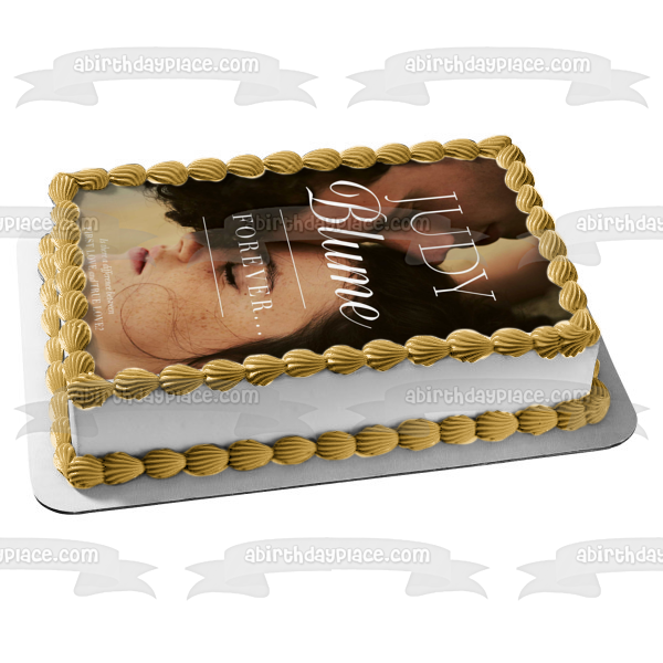 Judy Blume Forever Book Cover Edible Cake Topper Image ABPID57545 Hot on Sale