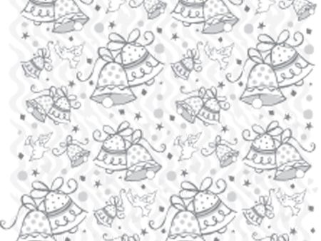 Wedding Bells Gift Wrap, 30  x 5 ft, 1ct Discount