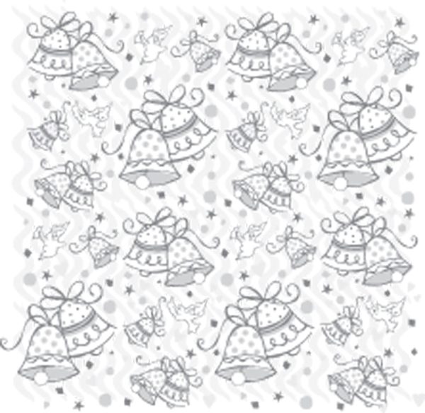 Wedding Bells Gift Wrap, 30  x 5 ft, 1ct Discount