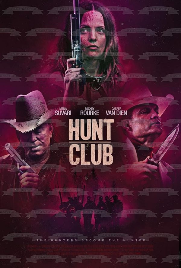 Hunt Club Movie Poster  Wyatt Hunt Edible Cake Topper Image ABPID57524 Sale