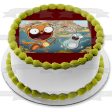 Kiff and Barry Edible Cake Topper Image ABPID57522 Online now