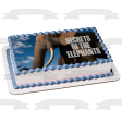 Secrets of the Elephants Edible Cake Topper Image ABPID57582 Hot on Sale