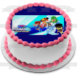 Pj Masks Power Heroes Catboy Owlette Gekko an Yu Newton Star and Ice Cub Edible Cake Topper Image ABPID57538 Sale