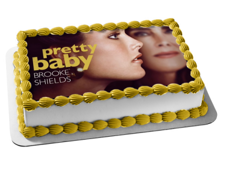 Pretty Baby Brooke Shields Edible Cake Topper Image ABPID57515 Sale