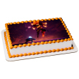 Strayed Lights Game Scene Edible Cake Topper Image ABPID57593 Online Hot Sale