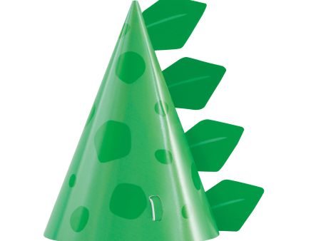 Blue & Green Dinosaur Party Hats, 8ct Fashion