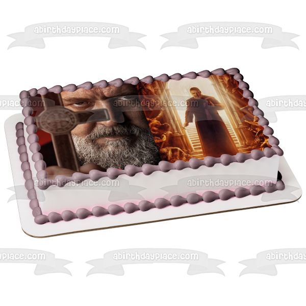 The Pope s Exorcist Father Gabriele Amorth Edible Cake Topper Image ABPID57541 Hot on Sale