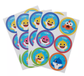 Baby Shark Sticker Sheets, 4ct Hot on Sale