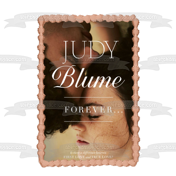 Judy Blume Forever Book Cover Edible Cake Topper Image ABPID57545 Hot on Sale