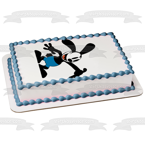 Oswald the Lucky Rabbit Edible Cake Topper Image ABPID57513 Online now