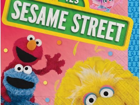 Everyday Sesame Street Beverage Napkins, 16ct Online