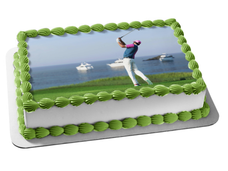 Ea Sports Pga Tour Golfer Edible Cake Topper Image ABPID57516 Online