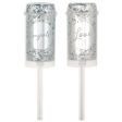 Push Up Confetti Popper - Silver, 2ct Supply