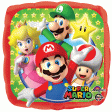 Super Mario Brothers 18  Square Foil Balloon, 1ct Online now