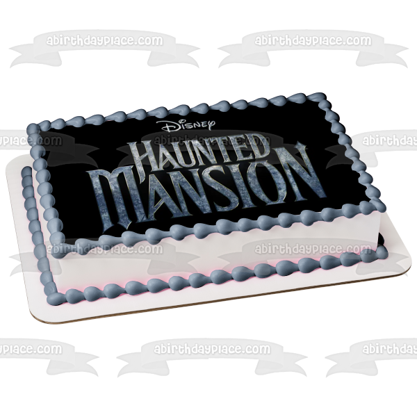 Haunted Mansion Edible Cake Topper Image ABPID57510 Online Hot Sale