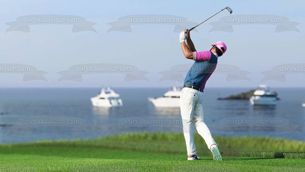 Ea Sports Pga Tour Golfer Edible Cake Topper Image ABPID57516 Online