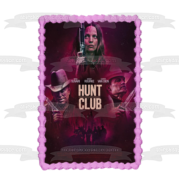 Hunt Club Movie Poster  Wyatt Hunt Edible Cake Topper Image ABPID57524 Sale