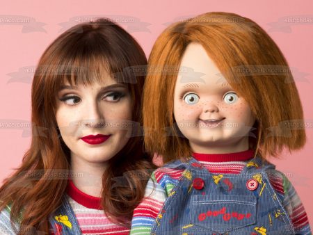 Living with Chucky Karen Barclay Edible Cake Topper Image ABPID57568 Hot on Sale