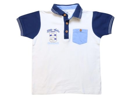 Chickeeduck Short Sleeve Polo 5T - 6T Sale