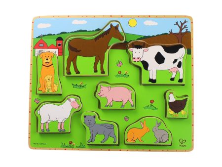 Hape Farm Animals Stand Up Puzzle O S Online Sale