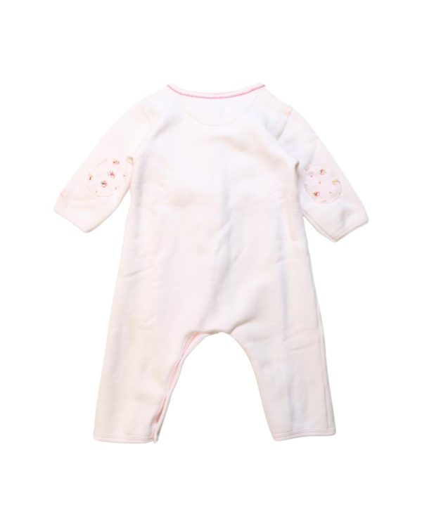 Petit Bateau Long Sleeve Jumpsuit 12M Hot on Sale