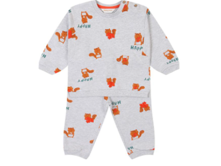 Happyland Sweatshirt and Sweatpant Set 24M For Discount