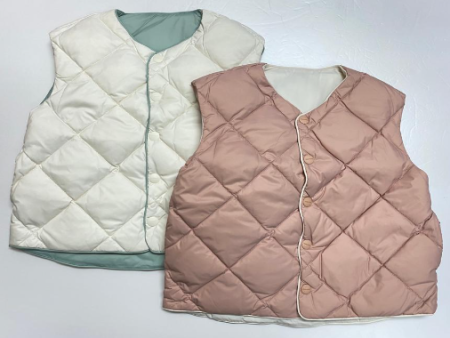 Organic Mom Reversible Puffer Vest 18M - 5T Cheap