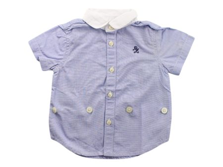 Ralph Lauren Short Sleeve Shirt 0-3M Discount