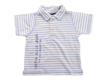 Calvin Klein Short Sleeve Polo 6-12M For Sale