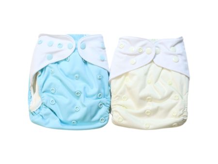 Just Peachy Cloth Diaper O S (Set of 2) Hot on Sale