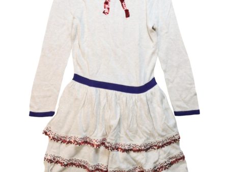 Boden Long Sleeve Dress 6T - 7Y Discount