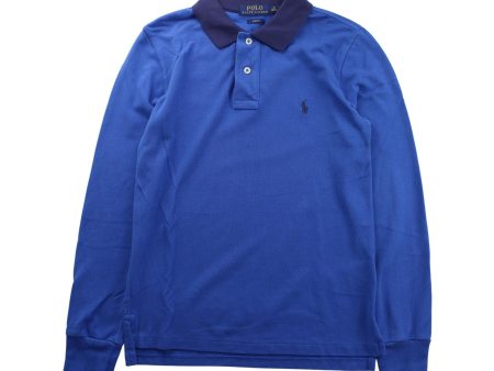 Polo Ralph Lauren Long Sleeve Polo 10Y - 12Y For Cheap