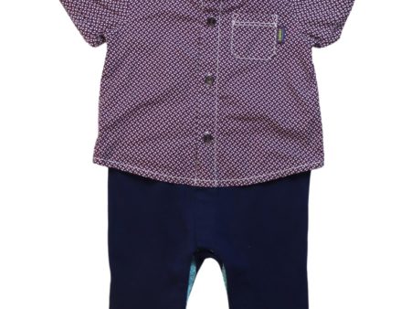 Baker by Ted Baker Short Sleeve Jumpsuit 3-6M For Cheap