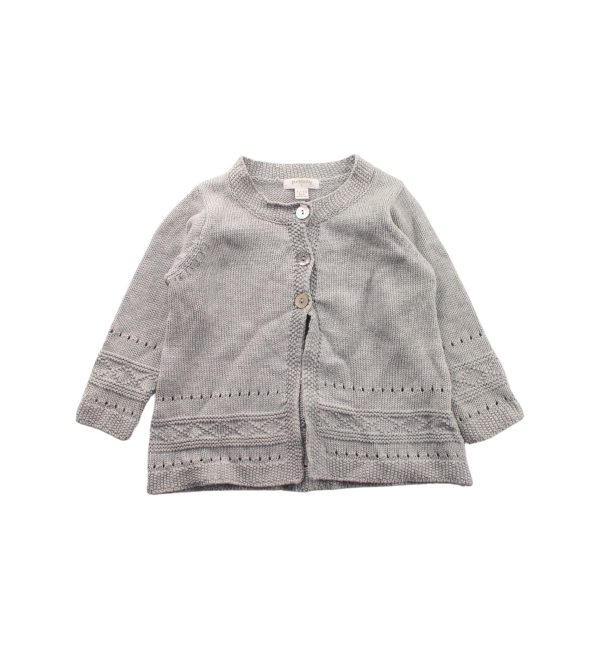 Purebaby Knit Cardigan 12-18M For Cheap