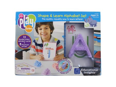 Educational Insights Playfoam Shape and Learn Alphabet Set O S For Discount