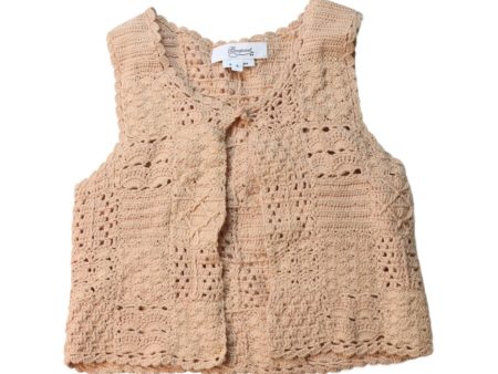 Bonpoint Sleeveless Knit Cardigan 6T For Discount