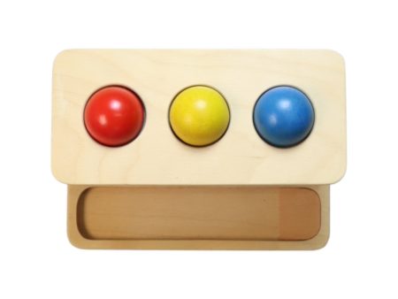 Monti Kids Push Ball Wooden Toy O S Cheap