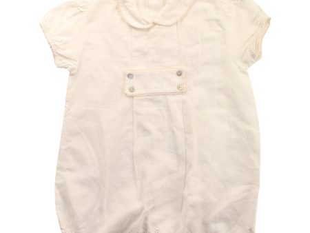 Les Enfantines Short Sleeve Romper 6-12M Online now