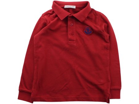 Moncler Long Sleeve Polo 4T Sale