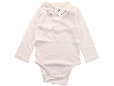 Jacadi Long Sleeve Bodysuit 6-12M Discount