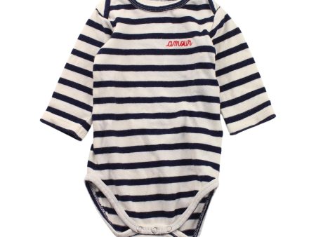 Maison Labiche Long Sleeve Bodysuit 3-6M Fashion