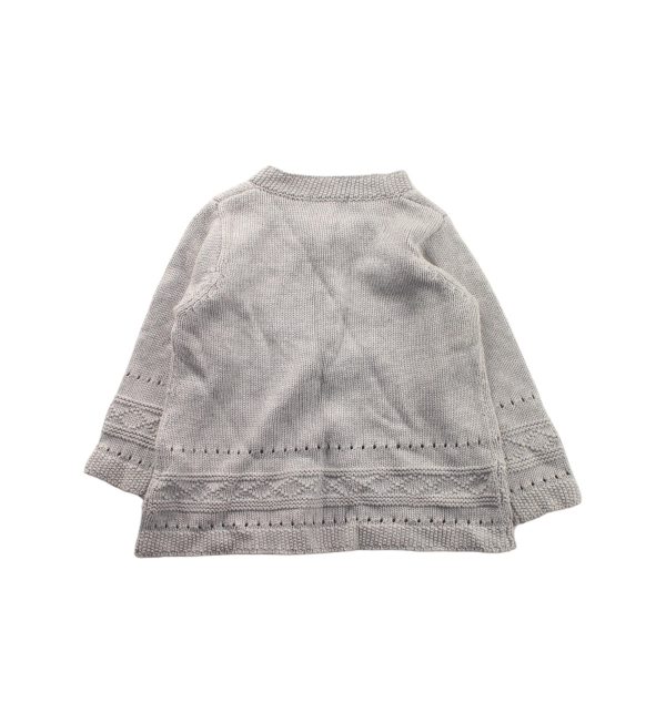 Purebaby Knit Cardigan 12-18M For Cheap