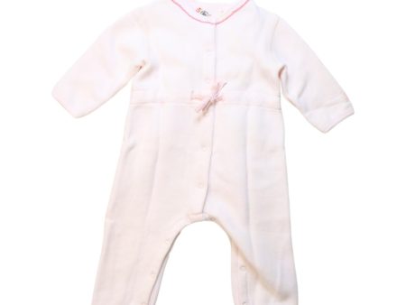 Petit Bateau Long Sleeve Jumpsuit 12M Hot on Sale