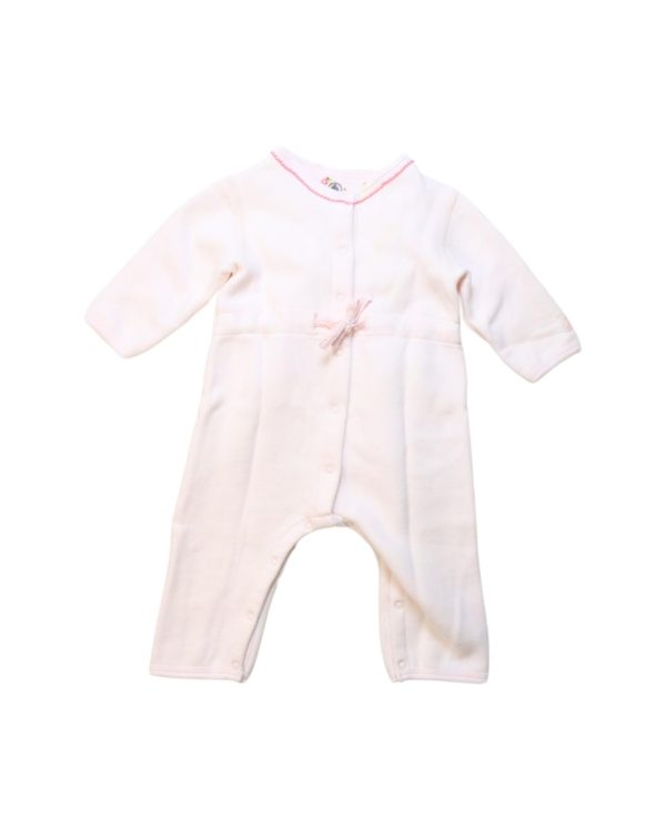 Petit Bateau Long Sleeve Jumpsuit 12M Hot on Sale