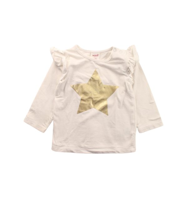 Seed Long Sleeve Top 3-6M For Cheap