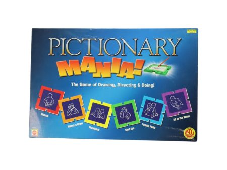 Mattel Board Games Pictionary Mania 12Y Cheap