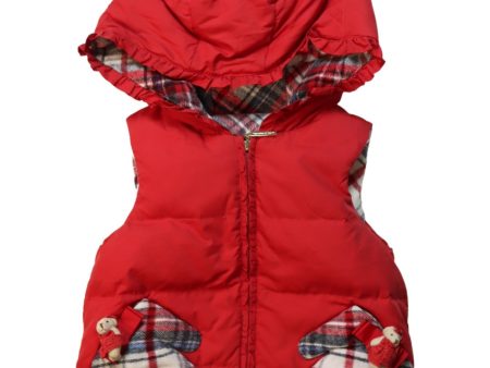 Nicholas & Bears Reversible Puffer Hooded Vest 2T Online now