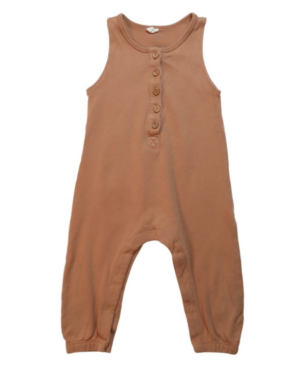 Quincy Mae Sleeveless Jumpsuit 12-18M Cheap