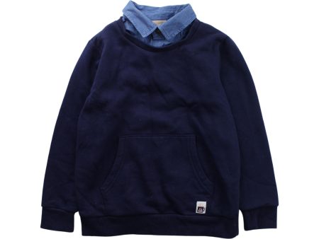 Chickeeduck Buttoned Sweatshirt 5T - 6T For Discount